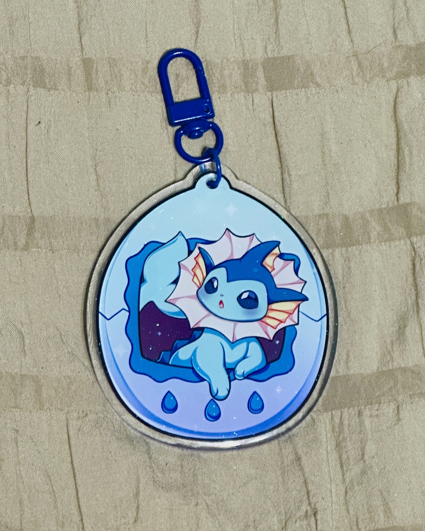 Eeveelution acrylic keychains