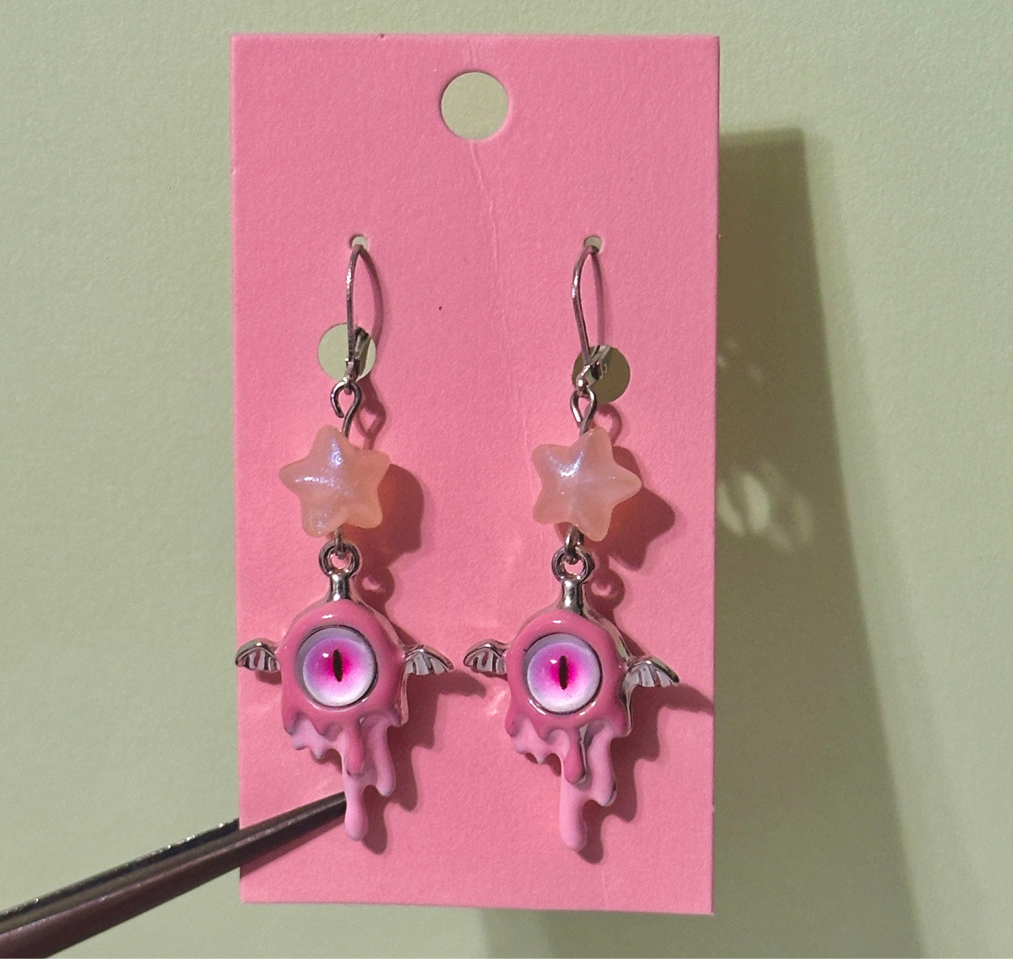The alien earrings