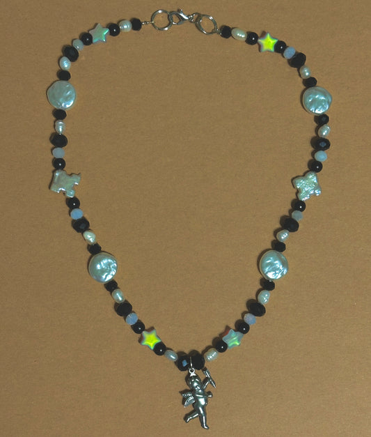 Cupids puzzle necklace