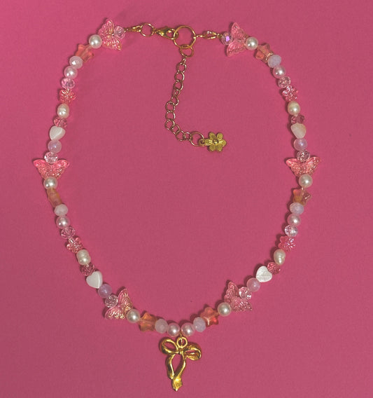 The bow-tiful butterfly necklace