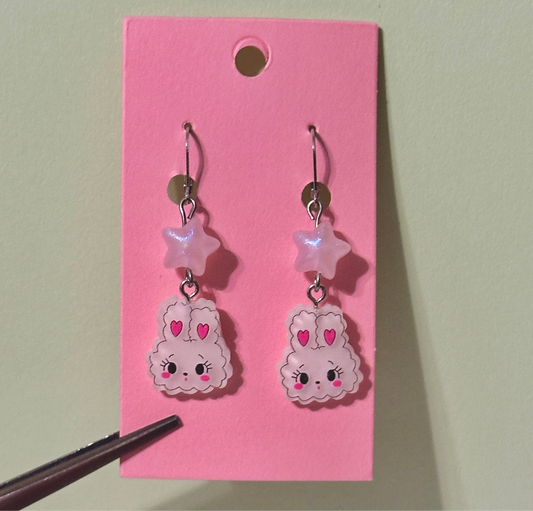 Bunny earrings