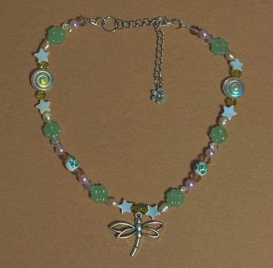 The dragonfly necklace