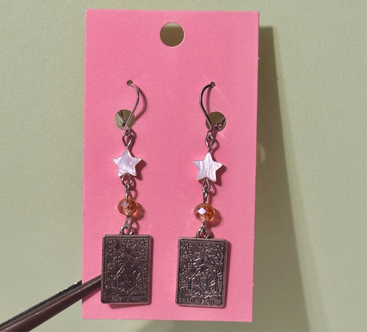 The tarot earrings