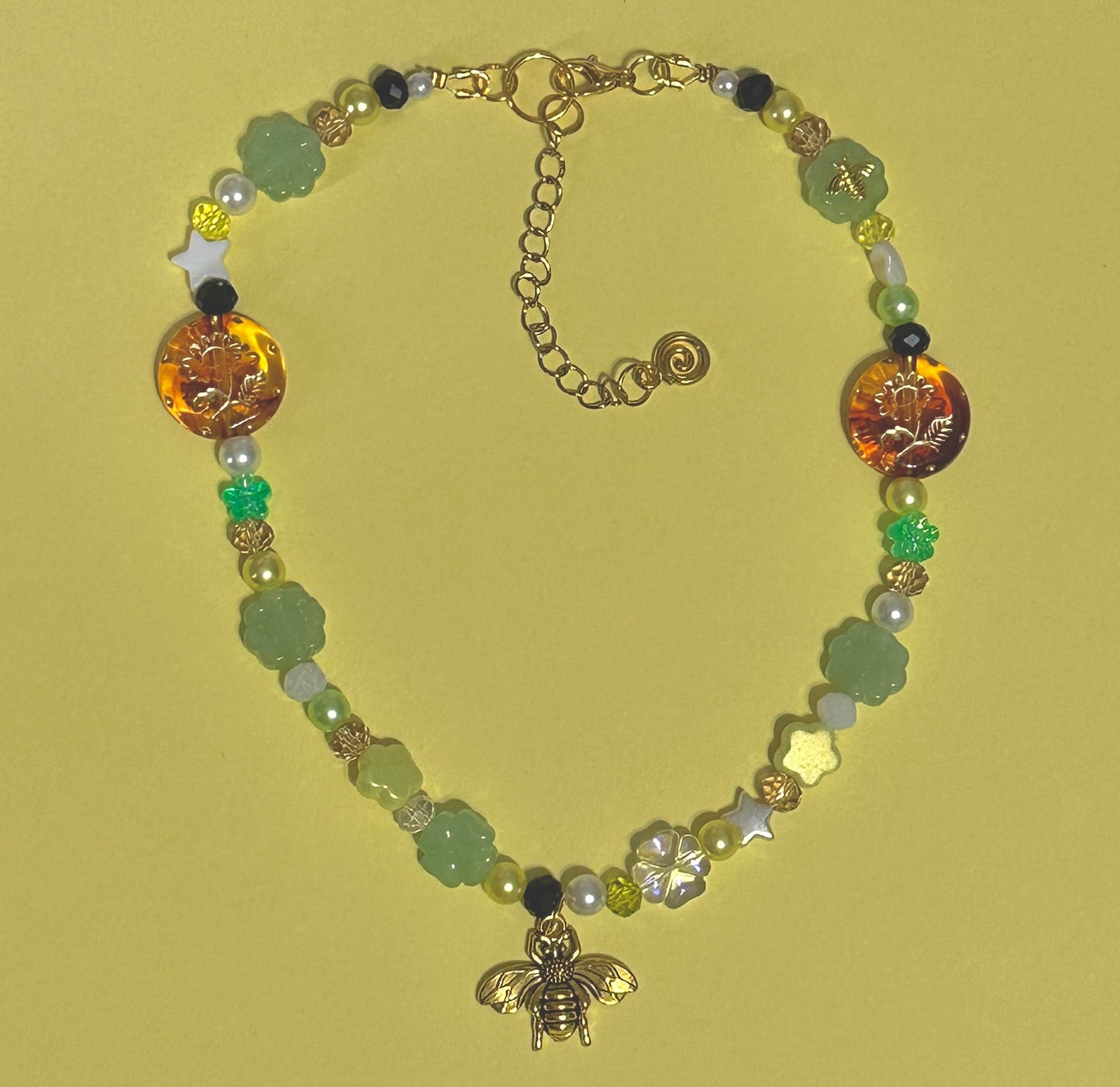 The bumblebee necklace
