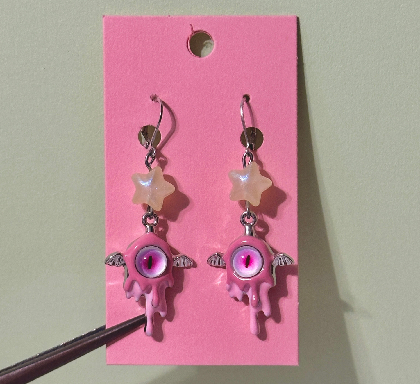 The alien earrings