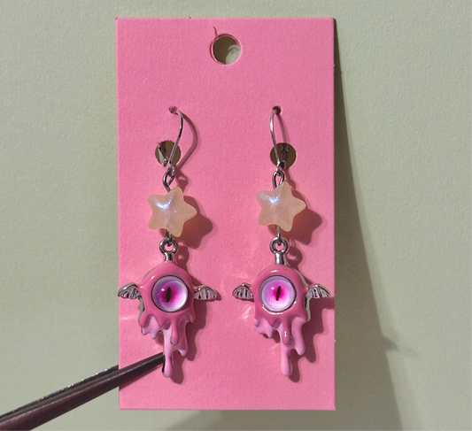 The alien earrings