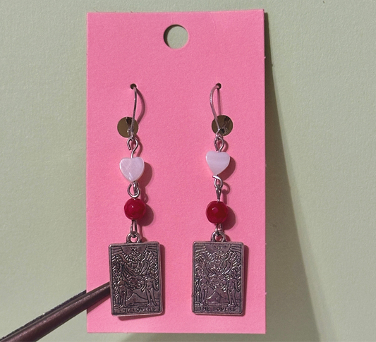 The tarot earrings