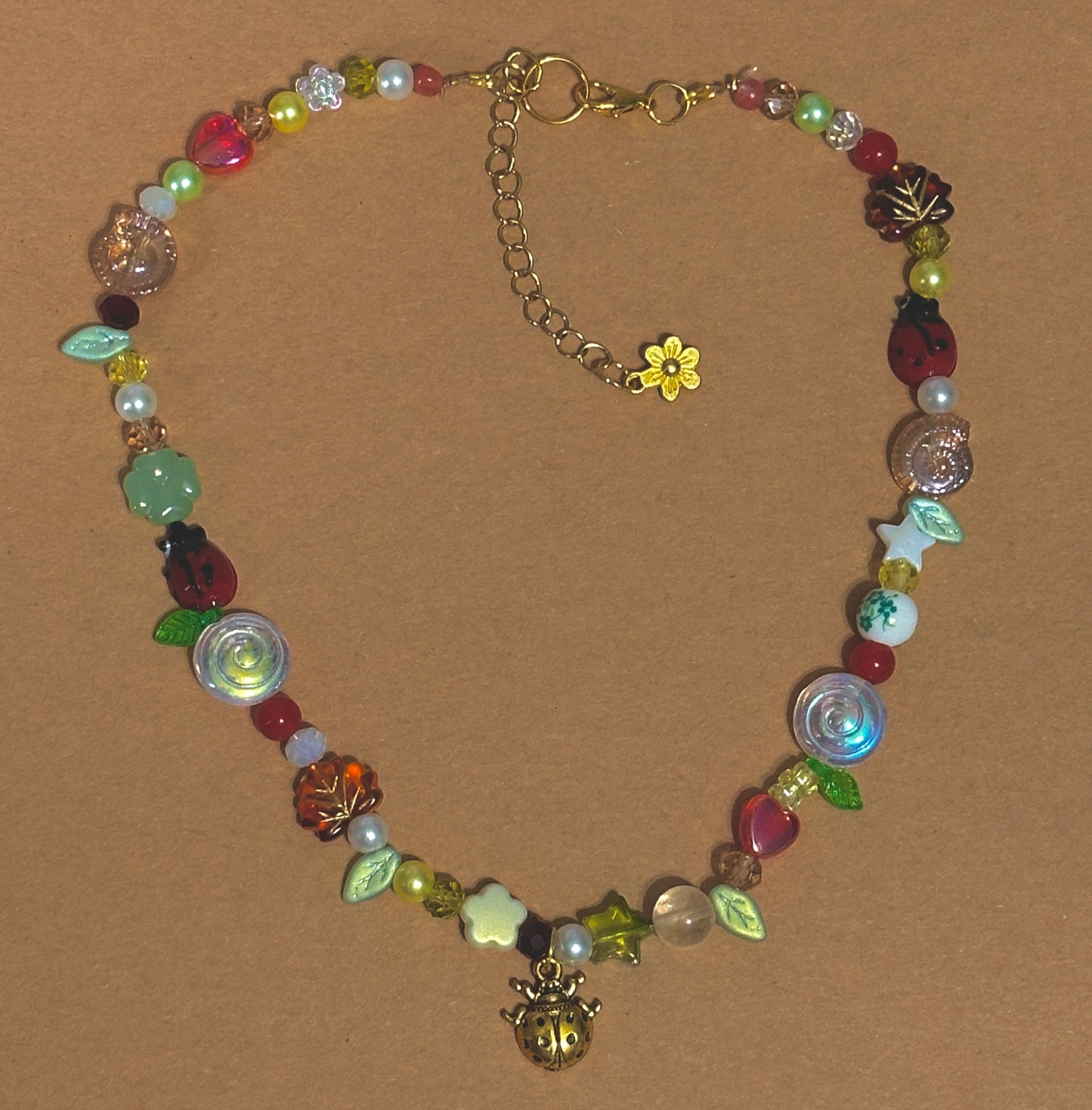 The ladybugs life necklace