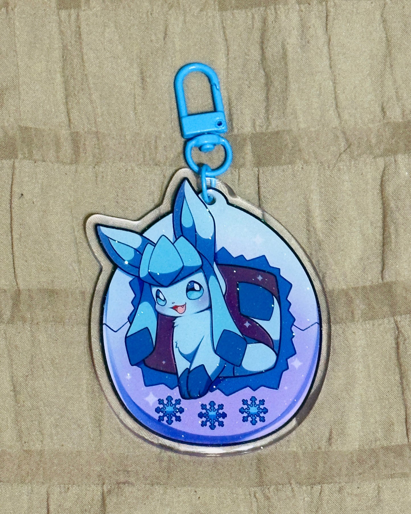 Eeveelution acrylic keychains