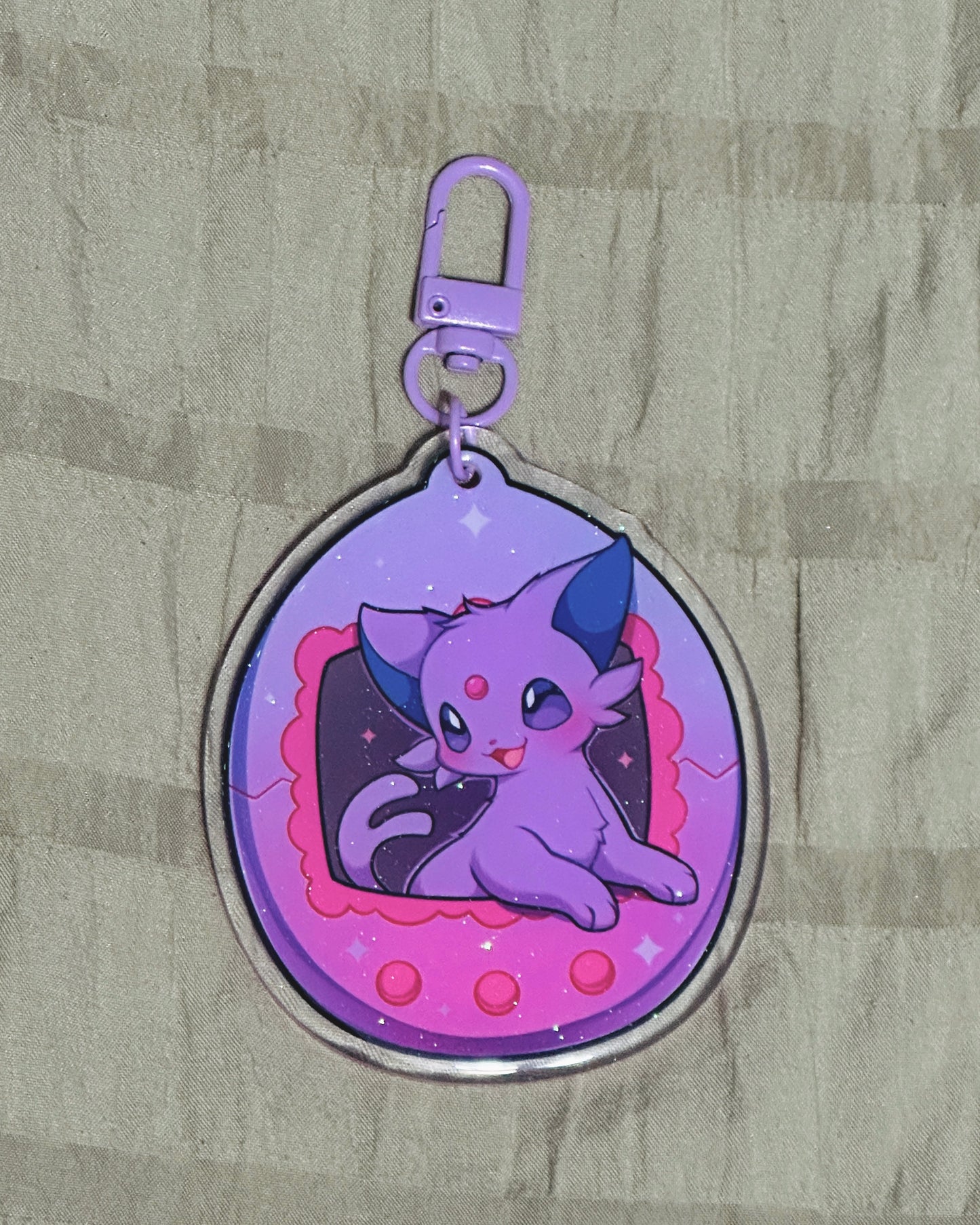 Eeveelution acrylic keychains